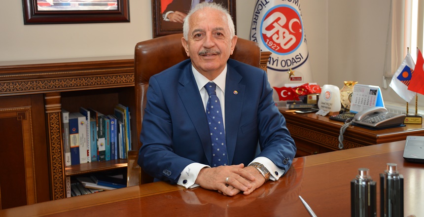 Gümüşhane Ticaret ve Sanayi Odası(GTSO) Yönetim Kurulu Başkanı İsmail Akçay,