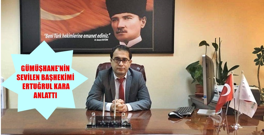 GÜMÜŞKOZA GAZETESİ’NİN HABERİ – 7.11.2019 Gümüşhane Devlet Hastanesi Başhekimi Uzman