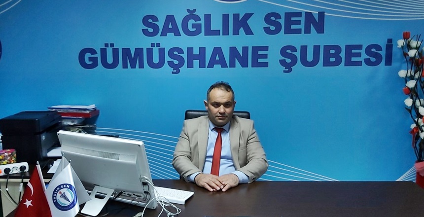 Sağlık Sen Gümüşhane Şube Başkanı Engin Karabulut 11 Kasım 2019