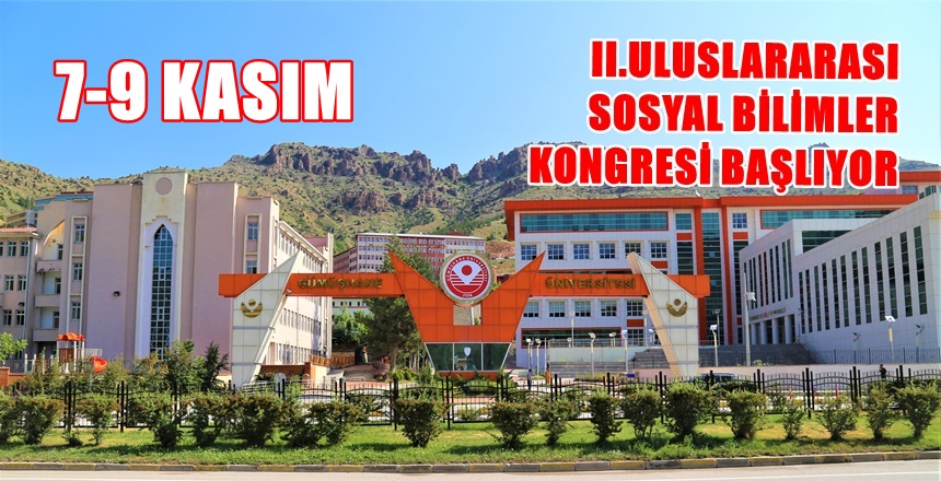 II. Uluslararası Sosyal Bilimler Kongre’si 7 Kasım 2019 Perşembe günü