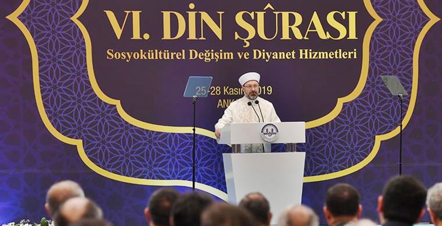 Cumhurbaşkanı Recep Tayyip Erdoğan’ın katılımıyla gerçekleştirilen “6. Din Şûrası” kapanış