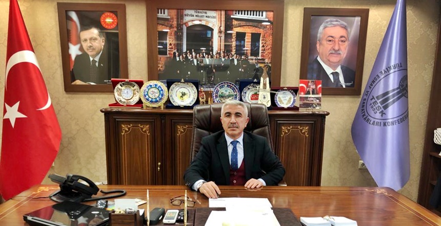 Gümüşhane Esnaf ve Sanatkârlar Odalar Birliği Başkanlığı tarafından 24 Ocak