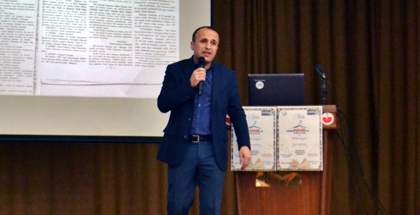 Gümüşhane Mareşal Çakmak Sosyal Bilimler Lisesi öğrencilerine Osman Yüksel’i anlatan