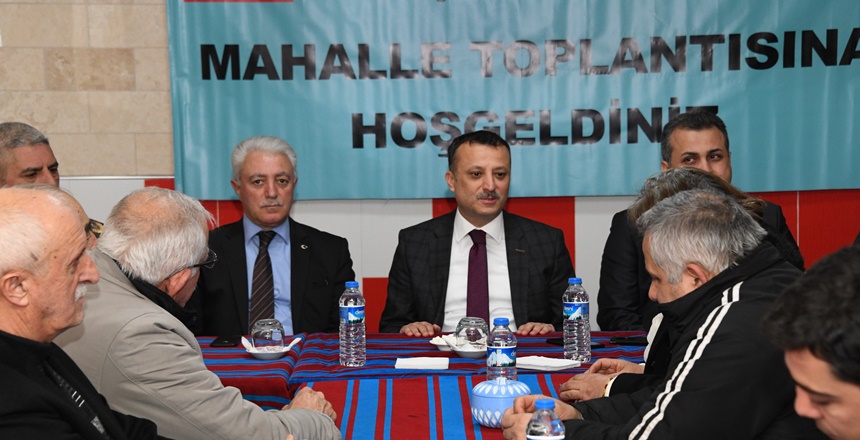 Vali Taşbilek, kendisinin de ikamet ettiği Karaer mahallesi vatandaş toplantısına&nbsp;