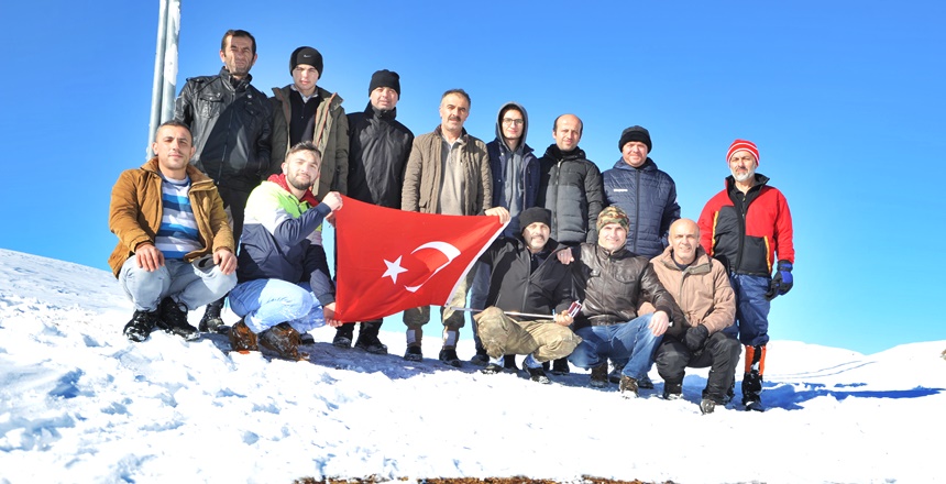 Gümüşhane’nin Torul ilçesi Yücebelen köylülerinin geleneksel hale getirdiği &nbsp;Yücebelen Köyü