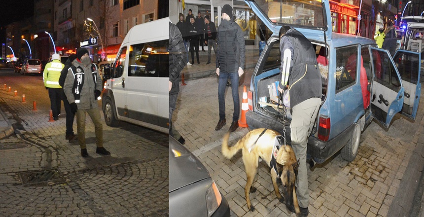 Emniyet Genel Müdürlüğü Narkotik Suçlarla Mücadele Daire Başkanlığı koordinesinde 15