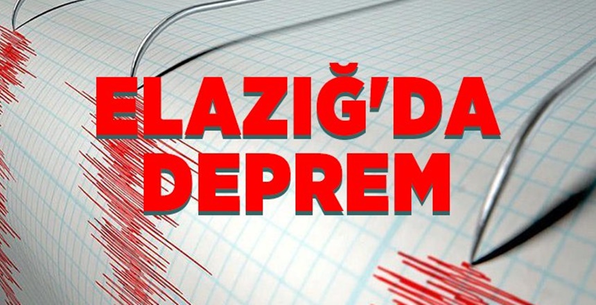 24 Ocak 2020 Cuma günü Elazığ ilimizde meydana gelen ve