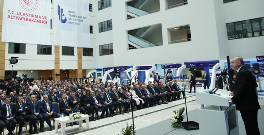 Cumhurbaşkanımız Recep Tayyip Erdoğan, 10 Şubat 2020 Pazartesi günü Bilgi Teknolojileri