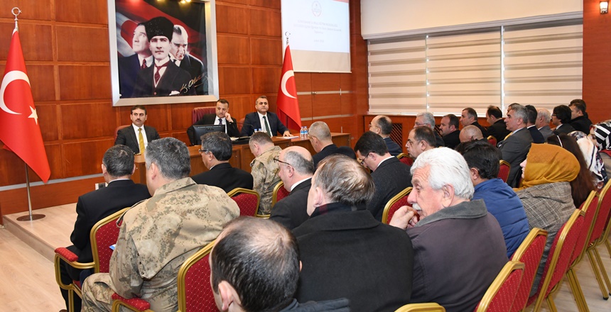 Gümüşhane’de 2019-2020 Eğitim Öğretim Yılı İkinci Dönem Güvenlik Toplantısı 4