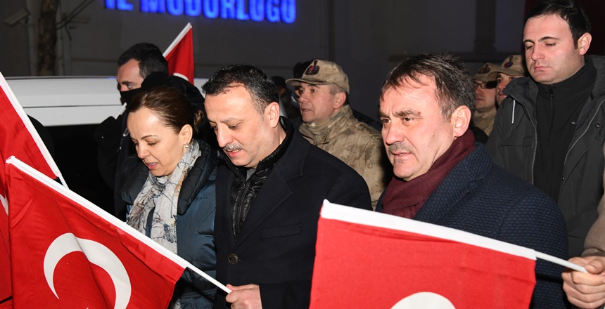 Gümüşhane’nin düşman işgalinden kurtuluşunun 102.yıldönümünde  15 Şubat 2020 Cumartesi akşamı