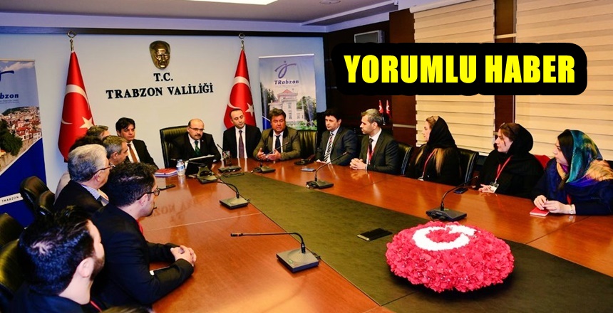 Trabzon Valiliği’nde bugün bir turizm toplantıısı yapıldı. Vali İsmail Ustaoğlu