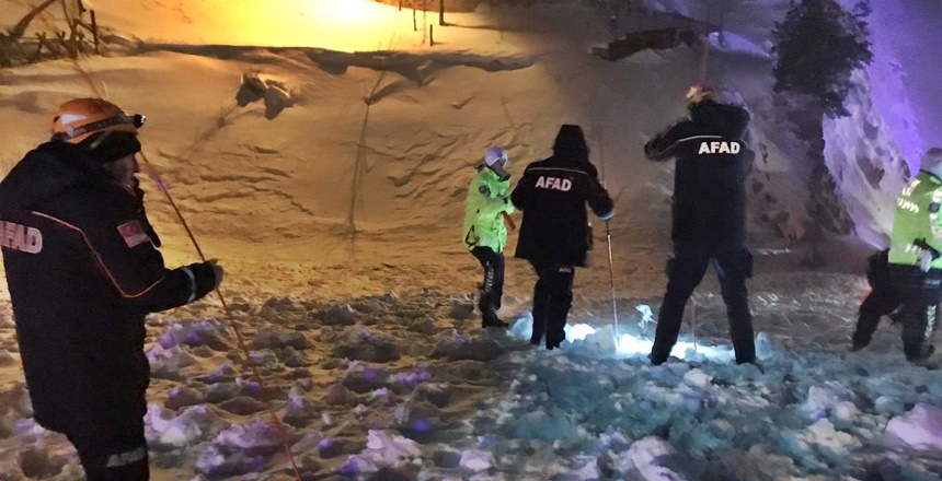 11 Şubat 2020 Salı günü akşam saat 19.40 sularında Zigana