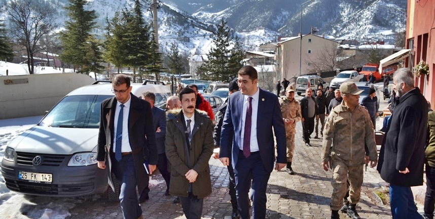 Torul Kaymakamı Ömer Said Karakaş köylerde halk günü toplantılarına devam