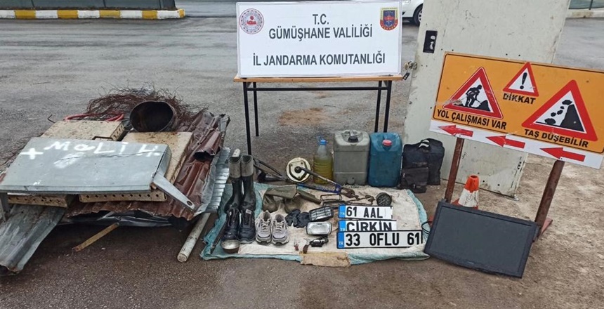 Gümüşhane Jandarma Komutanlığı birimlerince 29.01.2020 günü yapılan yol kontrol uygulamasında,