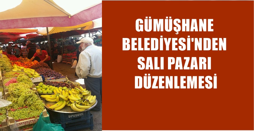 Koronavirüs salgınına karşı alınan önlemler bağlamında Salı pazarı ile ilgili