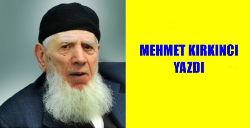 MEHMET KIRKINCI YAZDI (20.02.2014 / Mehmed KIRKINCI) Devlet bir şahs-i