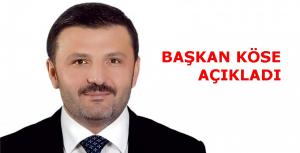 AK Parti Gümüşhane İl Başkanı Avukat Celalettin Köse partisinin 7.