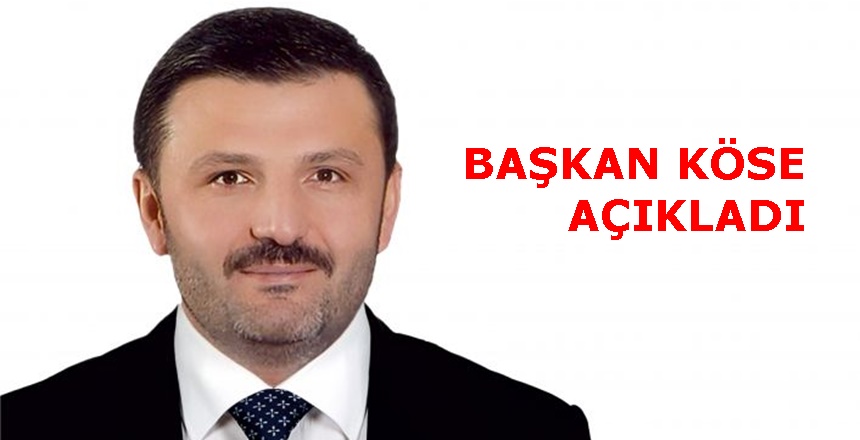 AK Parti Gümüşhane İl Başkanı Avukat Celalettin Köse partisinin 7.