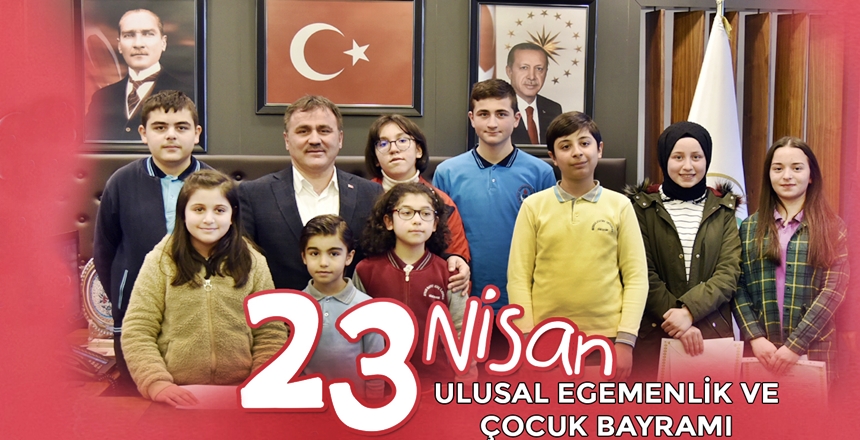 Gümüşhane Belediye Başkanı Ercan ÇİMEN ”23 Nisan Ulusal Egemenlik Ve