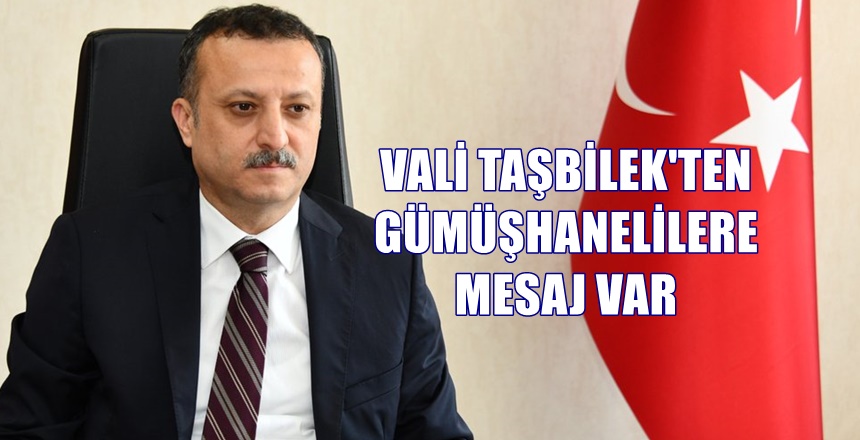 Gümüşhane Valisi Kamuran Taşbilek 4 Nisan 2020 Cumartesi günü yaptığı