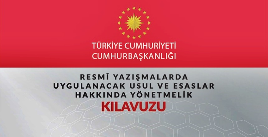 Cumhurbaşkanlığı İdari İşler Başkanlığı tarafından hazırlanan ve 10 Haziran 2020