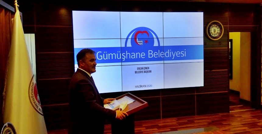 Gümüşhane Belediye Başkanı Ercan Çimen 22 Haziran 2020 Pazartesi günü