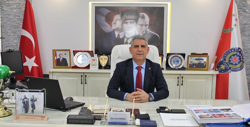 3 yıla yakın süre Gümüşhane’de İl Emniyet Müdürliğü görevini yürüten