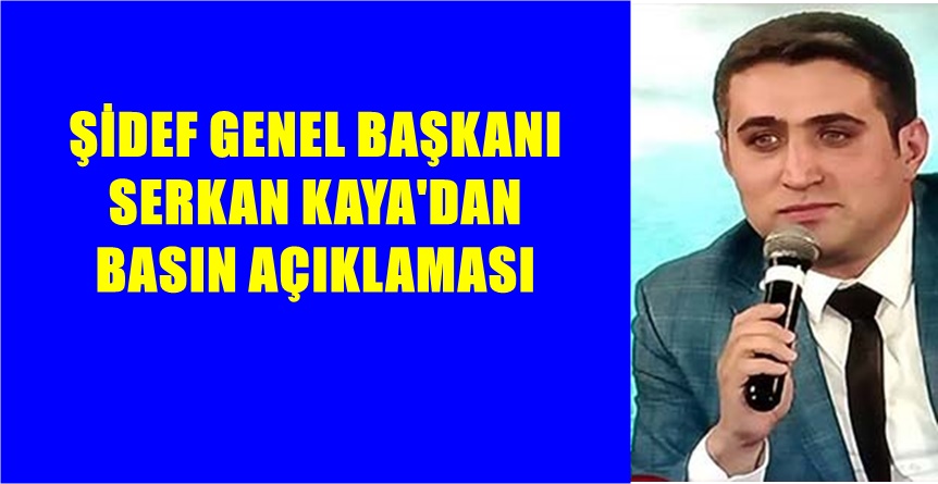Şiran Dernekler Federasyonu ( ŞİDEF) Genel Başkanı Serkan Kaya 20