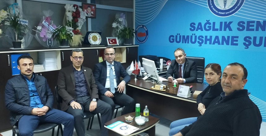 Türkiye genelinde yetkili sendika olan Sağlık-Sen Gümüşhane’de de yetkili sendika