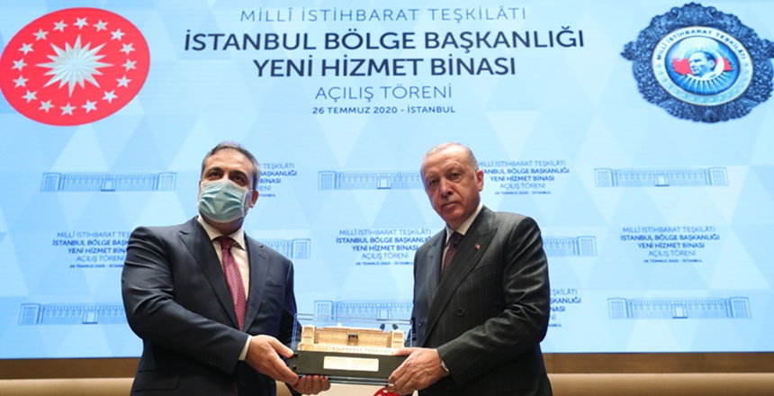CUMHURBAŞKANLIĞI İNTERNET SİTESİ HABERİ – 26.07.2020 Cumhurbaşkanı Erdoğan, Millî İstihbarat