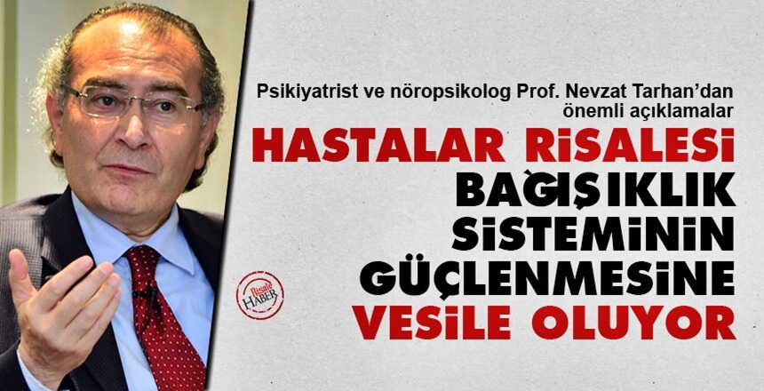 Üsküdar Üniversitesi Rektörü, psikiyatrist ve nöropsikolog Prof. Dr. Nevzat Tarhan,