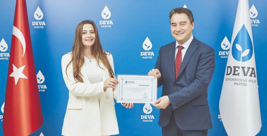 Demokrasi ve Atılım Partisi (DEVA) Gümüşhane kurucu İl Başkanı olarak