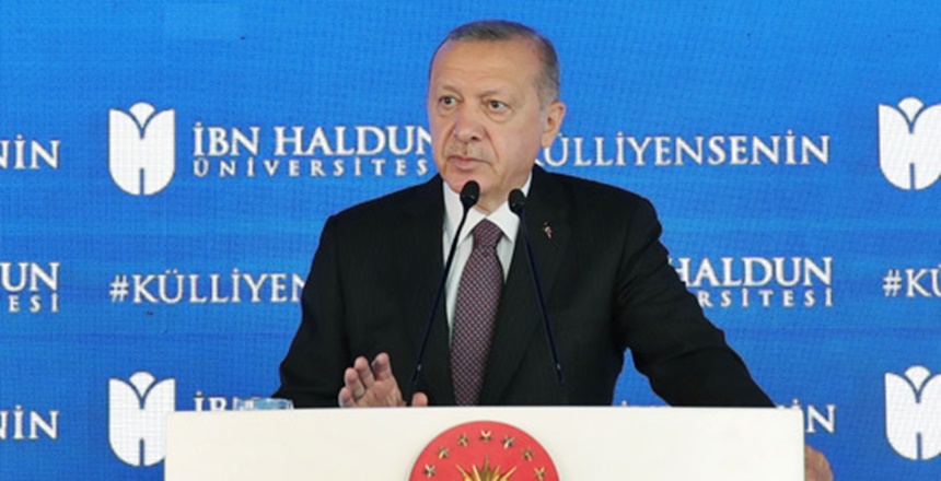 Cumhurbaşkanı Recep Tayyip Erdoğan, 19 Ekim 2020 Pazartesi günü İbn