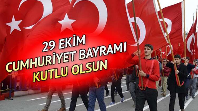Cumhuriyetimizin kuruluşunun 97. yıl dönümü ve 29 Ekim Cumhuriyet Bayramımız