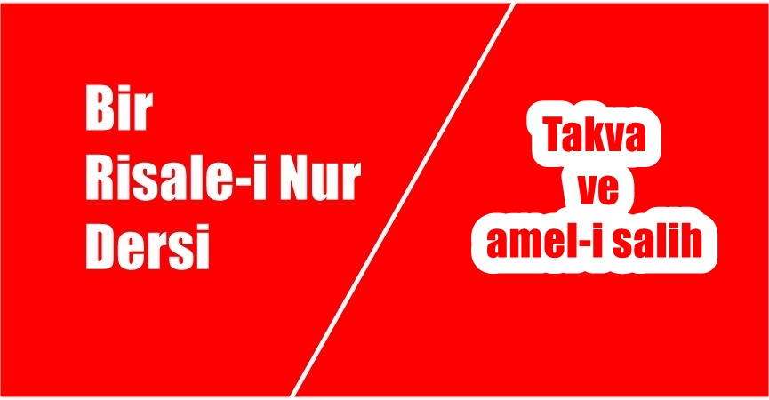 “Ey nefis! Eğer takvâ ve amel-i salih ile Hâlıkını razı