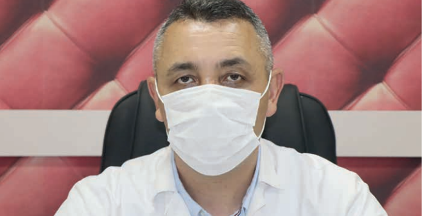 Gümüşhane İl Umumi Hıfzıssıhha Kurulu Üyesi Ecz. Vedat Soner Başer,