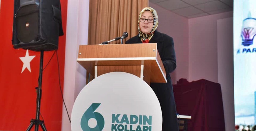 AK Parti Gümüşhane İl Kadın Kolları Başkanlığı’nın 6. olağan kongresi