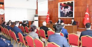 Gümüşhane’de 2021 yılının ilk İl Koordinasyon Kurulu Toplantısı, Vali Kamuran