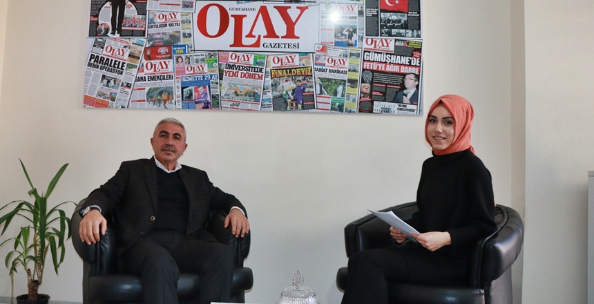 GÜMÜŞHANE OLAY GAZETESİ’NİN HAFTANIN KONUĞU RÖPORTAJI – 05.01.2021 İŞ ADAMI