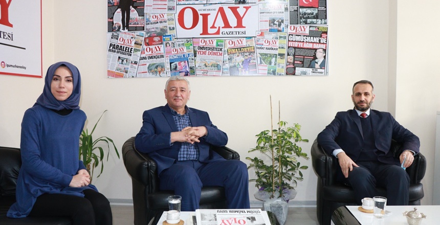 GÜMÜŞHANE OLAY GAZETESİ’NİN HABERİ – 03.02.2021 Gümüşhane İl Müftüsü Mehmet