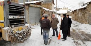 Gümüşhane genelinde etkili olan kar yağışının ardından kapanan 266 köy