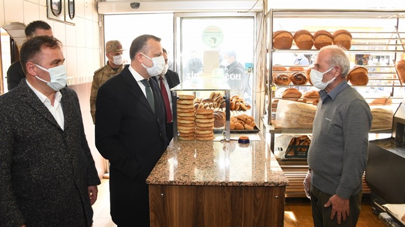 Gümüşhane Valisi Kamuran Taşbilek, Dinamik Denetim Süreci kapsamında Gümüşhane merkez ilçede