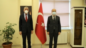 Cumhurbaşkanlığı Kütüphaneler Daire Başkanı Ayhan Tuğlu ve Kurumsal İletişim Koordinatörü