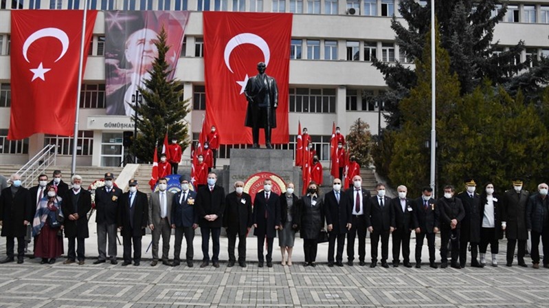 “18 Mart Şehitler Günü ve Çanakkale Zaferinin 106.yıldönümü” dolayısıyla Gümüşhane’de