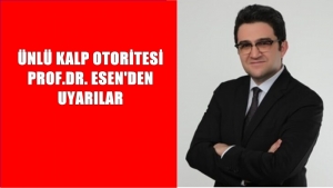 Ünlü kalp otoritesi Prof.Dr. Ali Metin Esen, sosyal medya hesabından