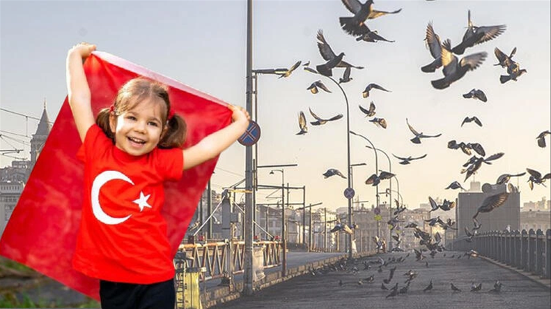 Gümüşhane’de 23 Nisan Ulusal Egemenlik ve Çocuk Bayramı nedeniyle yayımlanan