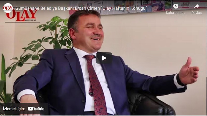 Gümüşhane Olay Gazetesi Röportajı – 28.07.2020 GÜMÜŞHANE OLAY GAZETESİ GÜMÜŞHANE