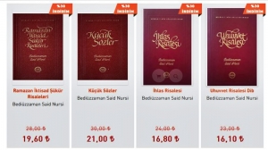 Diyanet İşleri Başkanlığı tarafından yayımlananan Bediüzzaman Said Nursi’nin Risale-i Nur