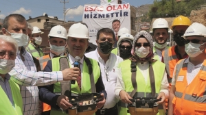 Gümüşhane Belediyesi’nin şirketi GÜMSAŞ tarafından Mordut mevkiinde hayata geçirilen 729