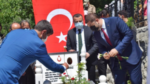 Şehit öğretmenimiz Necmettin Yılmaz, defin günü yıldönümü olan 16 Temmuz